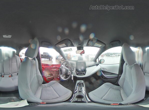 5YFS4MCE4MP065604 2021 TOYOTA LL Red Սալոնի 360 աստիճան տեսք