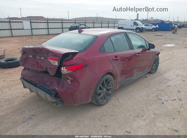 5YFS4MCE6SP242957 2025 TOYOTA LL Maroon Rear right