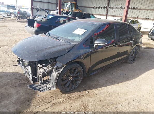 5YFS4MCE7MP093638 2021 TOYOTA LL Black წინა მარცხენა ხედი სამი მეოთხედიდან