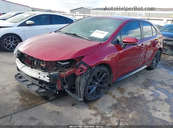 5YFS4MCE7RP184402 2024 TOYOTA LL Maroon Vista tres cuartos delantera izquierda