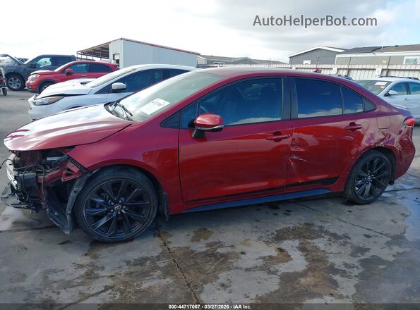5YFS4MCE7RP184402 2024 TOYOTA LL Maroon Vista frontal