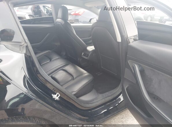 5YJ3E1EA1MF920894 2021 TESLA MODEL 3 Black Widok naklejki z numerem VIN