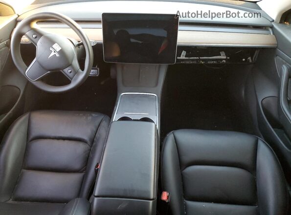 5YJ3E1EA4MF870878 2021 TESLA MODEL Серый 