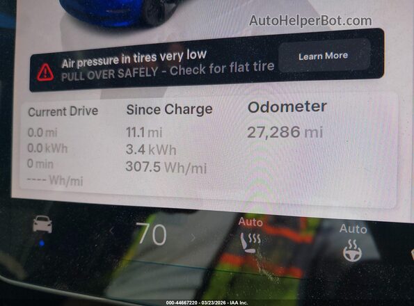 5YJ3E1EA5NF339710 2022 TESLA MODEL 3 Blue 