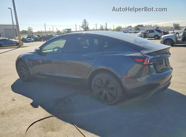5YJ3E1EA5RF726005 2024 TESLA MODEL Gray Задня ліва чверть