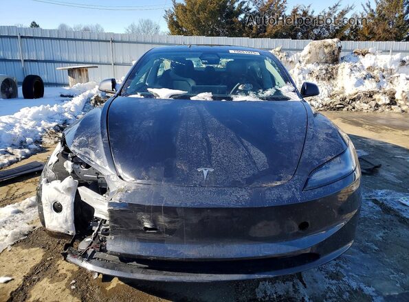 5YJ3E1EA5SF035823 2025 TESLA MODEL Gray Вид спереду