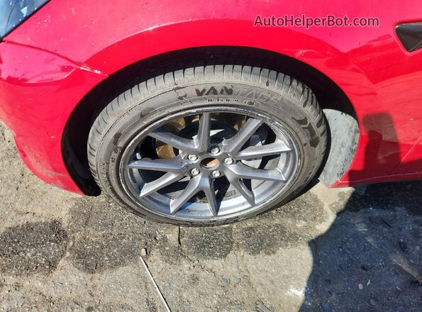 5YJ3E1EA7NF288906 2022 TESLA MODEL Red 