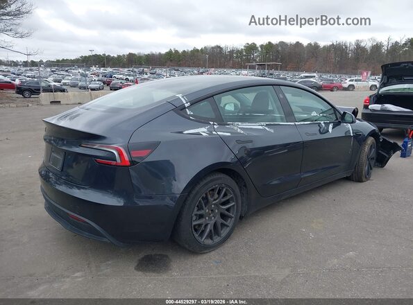 5YJ3E1EA8RF855646 2024 TESLA MODEL 3 Серый Задняя правая четверть