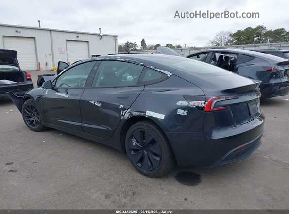 5YJ3E1EA8RF855646 2024 TESLA MODEL 3 Серый Задняя левая четверть