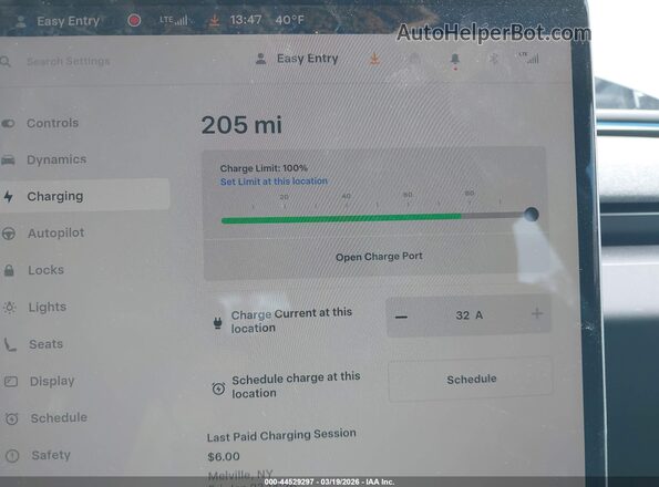 5YJ3E1EA8RF855646 2024 TESLA MODEL 3 Серый 