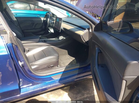 5YJ3E1EAXMF860971 2021 TESLA MODEL 3 Blue Սալոնի դիմացի տեսք