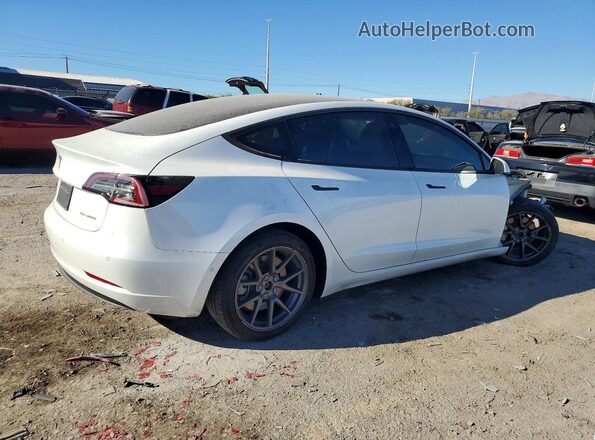 5YJ3E1EB0MF094919 2021 TESLA MODEL White Trasero derecho
