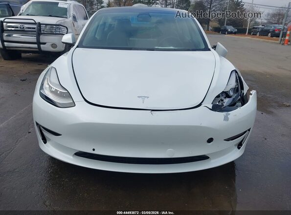 5YJ3E1EB0MF858395 2021 TESLA MODEL 3 White Widok deski rozdzielczej