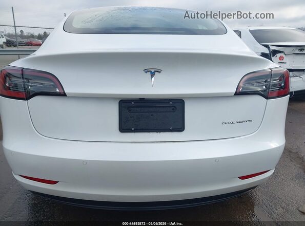 5YJ3E1EB0MF858395 2021 TESLA MODEL 3 White 