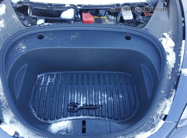 5YJ3E1EB0MF901911 2021 TESLA MODEL Серый Вид подкапотного пространства