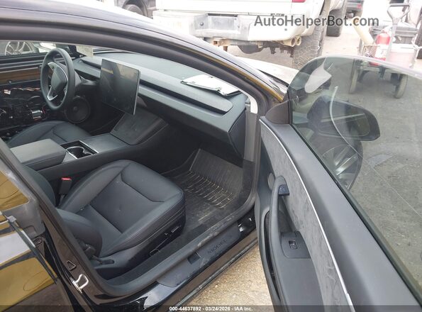 5YJ3E1EB0RF789988 2024 TESLA MODEL 3 Black Widok wnętrza z przodu