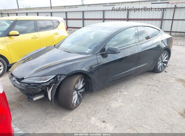 5YJ3E1EB0RF789988 2024 TESLA MODEL 3 Black Przód lewy