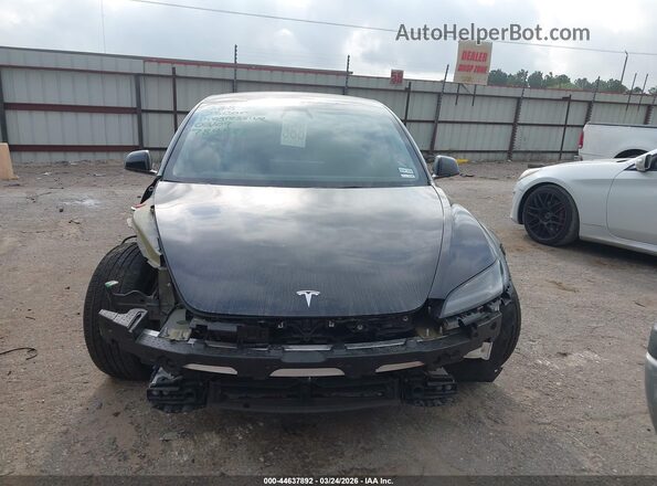 5YJ3E1EB0RF789988 2024 TESLA MODEL 3 Black Widok wnętrza z tyłu