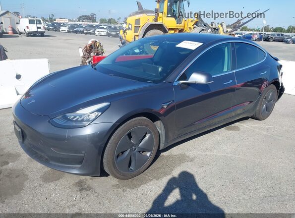 5YJ3E1EB1KF386432 2019 TESLA MODEL 3 Gray Front left