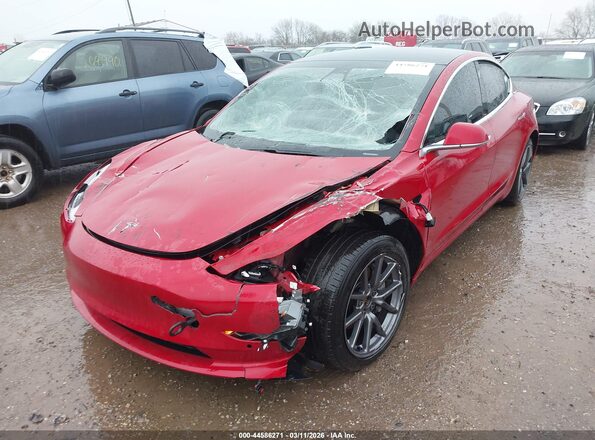 5YJ3E1EB1LF600384 2020 TESLA MODEL 3 Red 