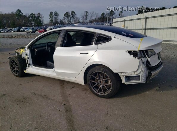 5YJ3E1EB1MF010087 2021 TESLA MODEL White Հետևի ձախ