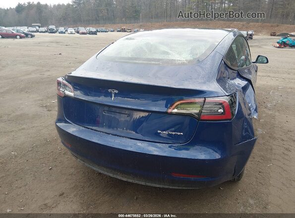 5YJ3E1EB1MF050329 2021 TESLA MODEL 3 Blue 
