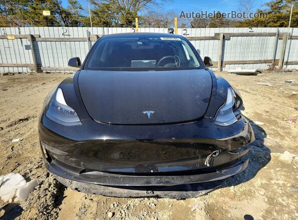 5YJ3E1EB1MF901884 2021 TESLA MODEL Black Вид спереду