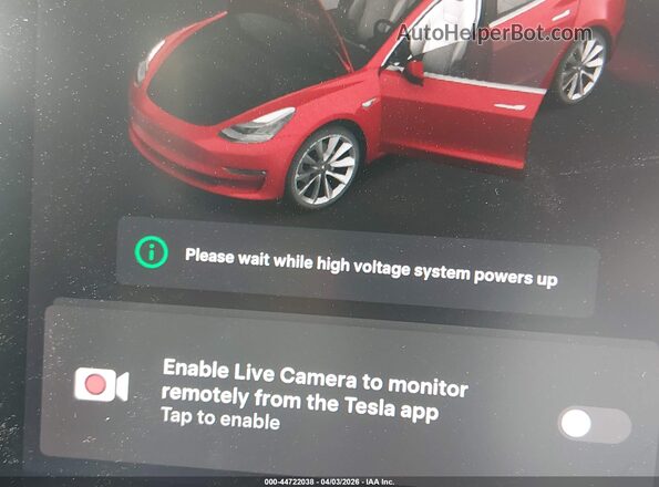 5YJ3E1EB2KF454561 2019 TESLA MODEL 3 Red 