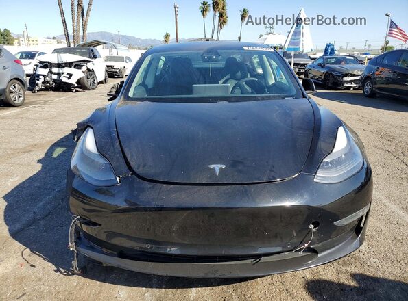 5YJ3E1EB2MF901862 2021 TESLA MODEL Black Դիմացի տեսք