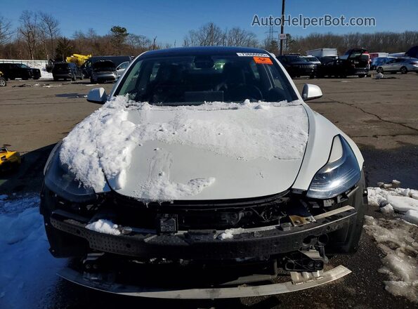 5YJ3E1EB2MF906768 2021 TESLA MODEL Белый Вид спереди