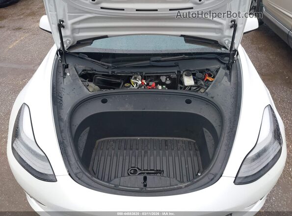 5YJ3E1EB2NF159142 2022 TESLA MODEL 3 Белый Вид сзади