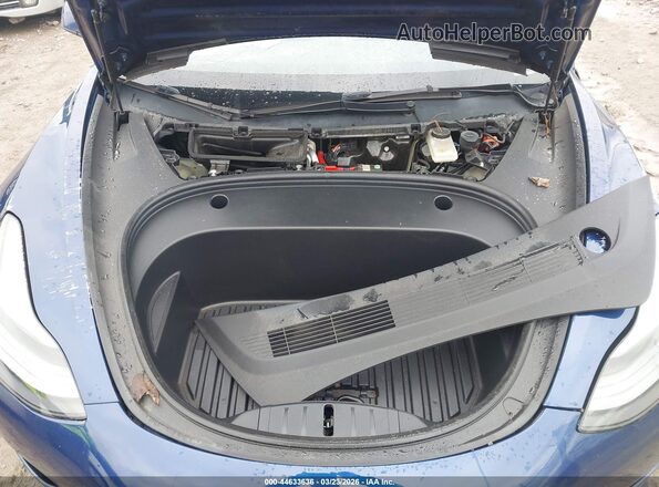 5YJ3E1EB2PF600299 2023 TESLA MODEL 3 Blue Вид ззаду
