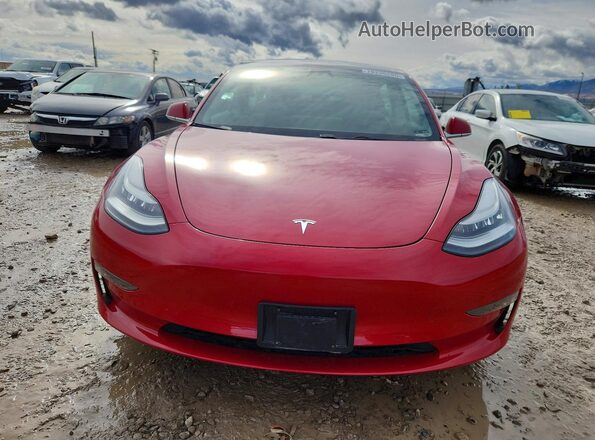 5YJ3E1EB3KF387324 2019 TESLA MODEL Red 