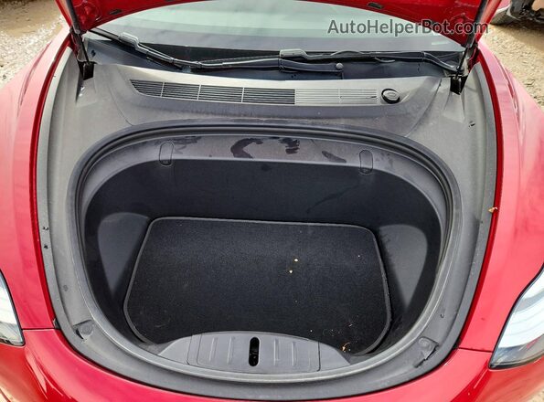 5YJ3E1EB3KF387324 2019 TESLA MODEL Red 