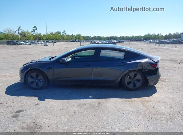 5YJ3E1EB3MF047397 2021 TESLA MODEL 3 Gray Widok wnętrza 360 stopni
