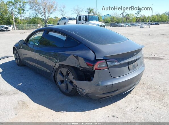 5YJ3E1EB3MF047397 2021 TESLA MODEL 3 Gray Widok z przodu