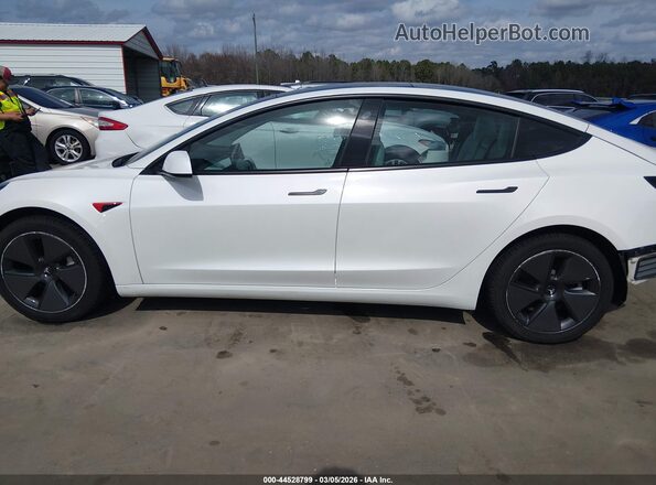 5YJ3E1EB3MF936992 2021 TESLA MODEL 3 White Widok wnętrza 360 stopni