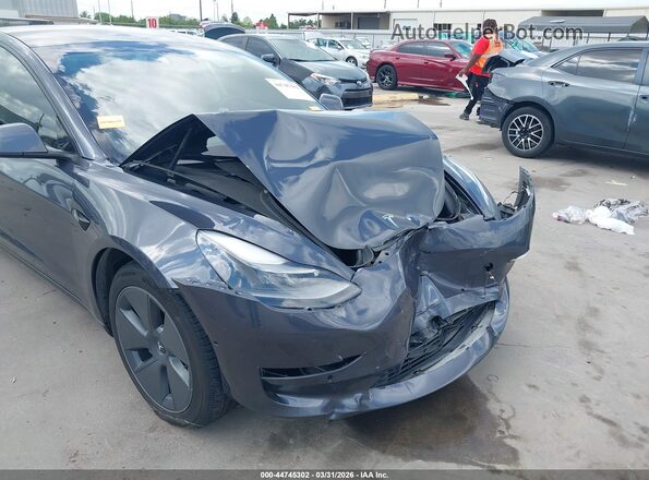 5YJ3E1EB3NF170814 2022 TESLA MODEL 3 Gray წინა ხედი