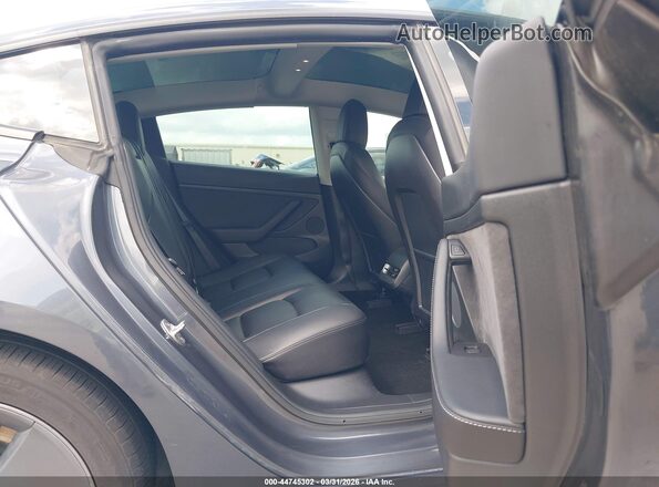5YJ3E1EB3NF170814 2022 TESLA MODEL 3 Gray VIN კოდის სტიკერის ხედი
