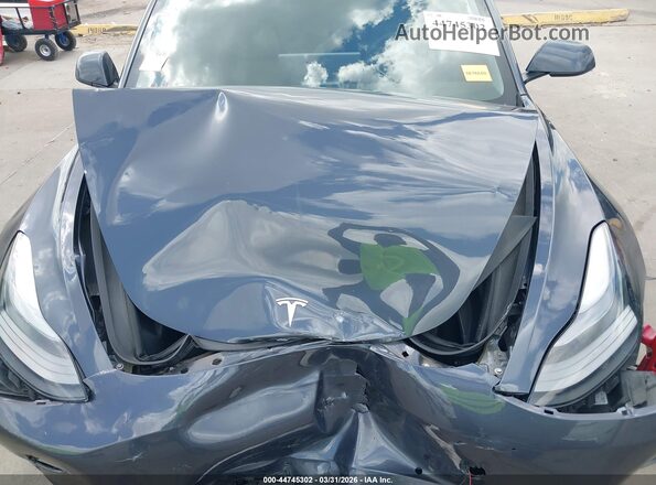 5YJ3E1EB3NF170814 2022 TESLA MODEL 3 Gray უკანა ხედი