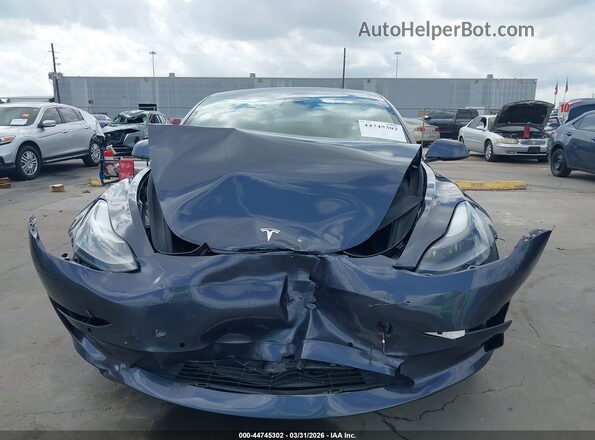 5YJ3E1EB3NF170814 2022 TESLA MODEL 3 Gray ხელსაწყოთა პანელის ხედი