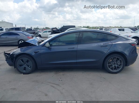 5YJ3E1EB3NF170814 2022 TESLA MODEL 3 Gray სალონის 360-გრადუსიანი ხედი