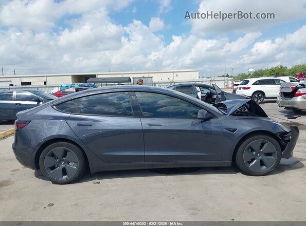 5YJ3E1EB3NF170814 2022 TESLA MODEL 3 Gray უკანა სალონის ხედი