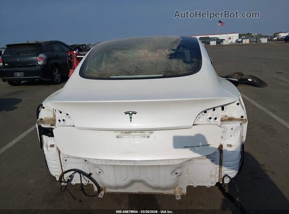 5YJ3E1EB4KF452987 2019 TESLA MODEL 3 White 