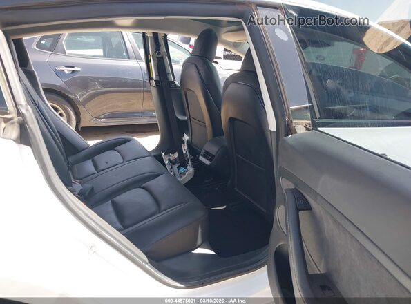 5YJ3E1EB4MF066279 2021 TESLA MODEL 3 White Widok tylnych siedzeń