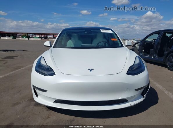 5YJ3E1EB4MF066976 2021 TESLA MODEL 3 White Widok deski rozdzielczej