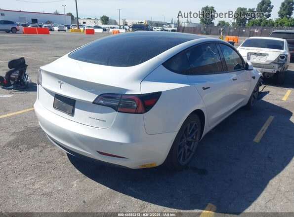 5YJ3E1EB4MF855483 2021 TESLA MODEL 3 White Tył prawy