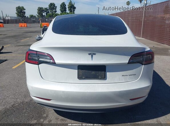 5YJ3E1EB4MF855483 2021 TESLA MODEL 3 White 