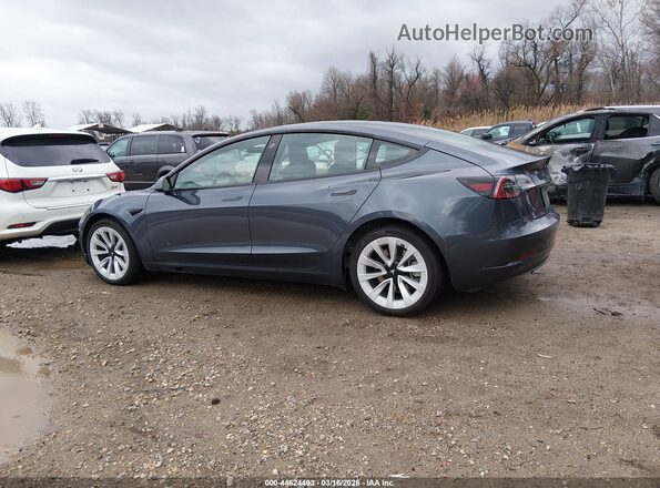 5YJ3E1EB4NF246654 2022 TESLA MODEL 3 Синий Панорамный вид салона 360°