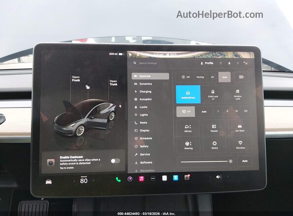5YJ3E1EB4NF246654 2022 TESLA MODEL 3 Синий 